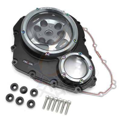 See Through Engine Clutch Cover W/Gasket For Suzuki 2006-2020 GSXR 600 750 2019 - Moto Life Products