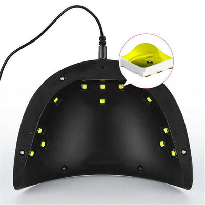 36W Nail Polish Dryer Pro UV LED Lamp Acrylic Gel Curing Light Manicure Timer OC - Moto Life Products