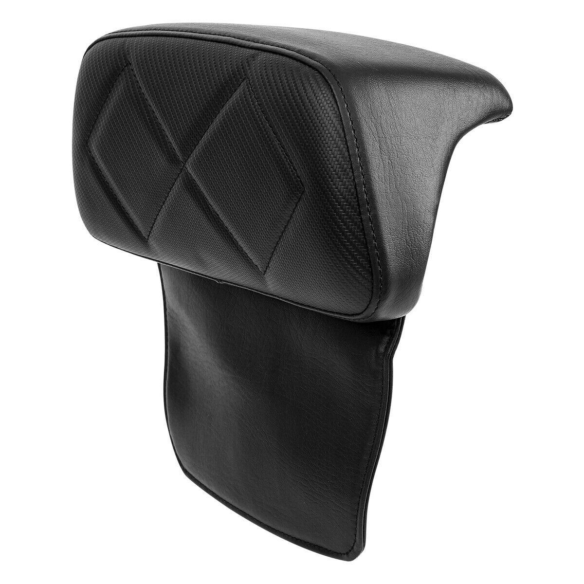 Black Rear Passenger Backrest Fit For Harley Touring Electra Road Glide 14-22 18 - Moto Life Products