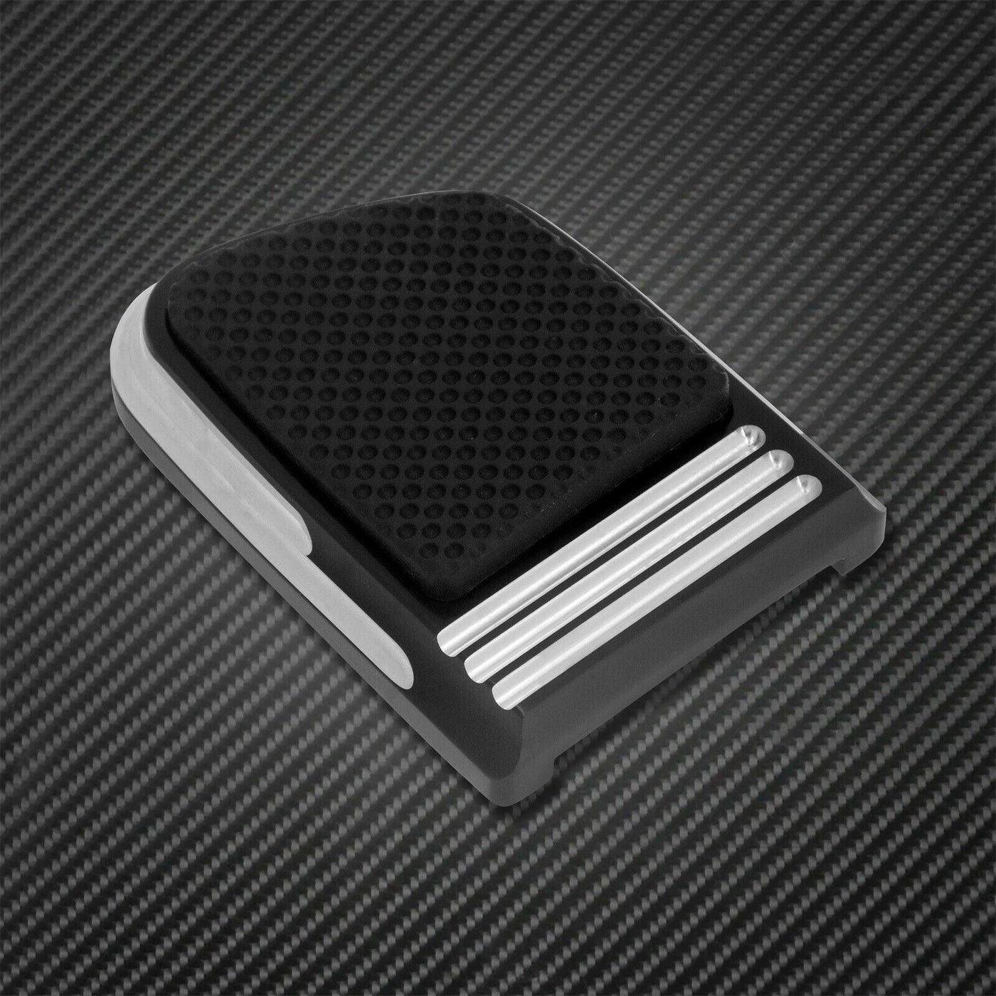 CNC Chrome Brake Pedal Pad Cover Fit For Harley Softail Sport Glide 2018-2021 - Moto Life Products