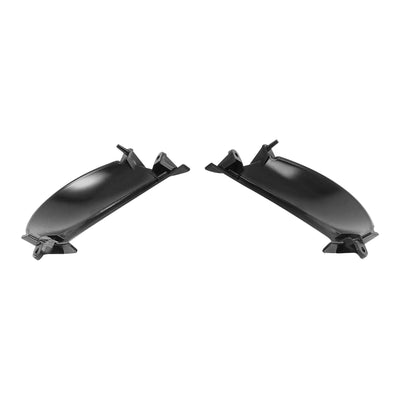 ABS Plastic Front Headlight Fairing Vents Fit For Harley Road Glide 15-22 Black - Moto Life Products
