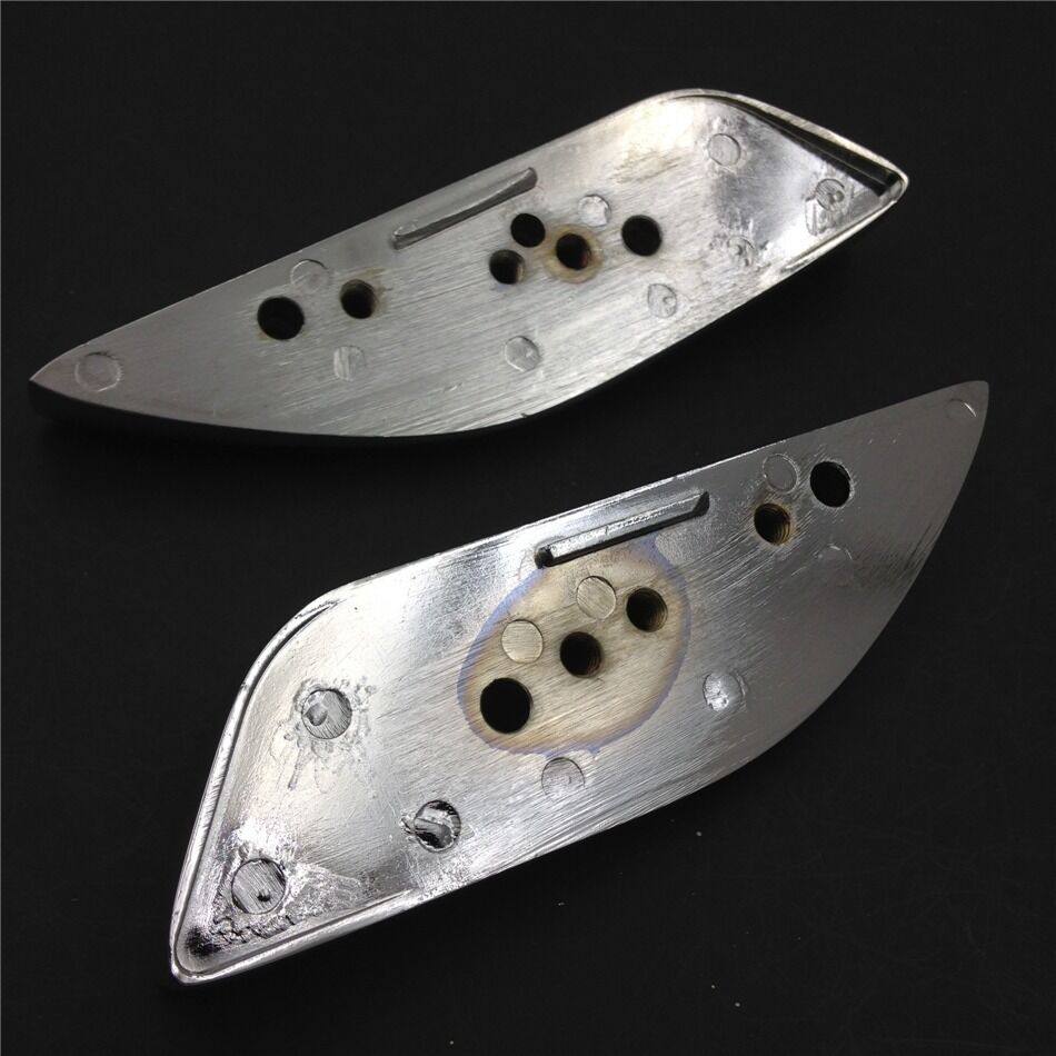 🔥 For Suzuki Hayabusa GSX1300R 99-07 CHROME Motorcycle Gas Tank Pad Side Cover - Moto Life Products