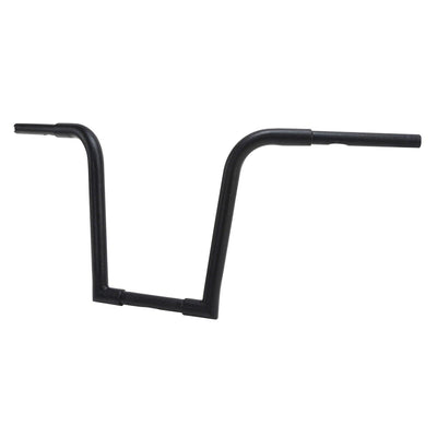 14" Rise 1.25"Handlebar Fit For Harley Sportster XL883 1200 Custom Wrinkle Black - Moto Life Products