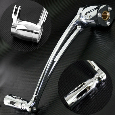 All Chrome Brake Arm Shift Lever Shifter Toe Pegs Fit For Harley Touring 2014-21 - Moto Life Products