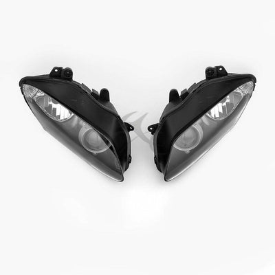 Headlight Lamp Assembly + Fairing Stay Bracket Fit For Yamaha YZFR1 YZF-R1 07-08 - Moto Life Products