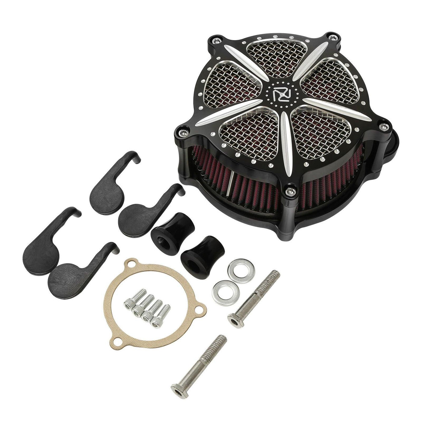 Black CNC Air Cleaner Fit For Harley Electra Street Glide Road King Glide 08-16 - Moto Life Products