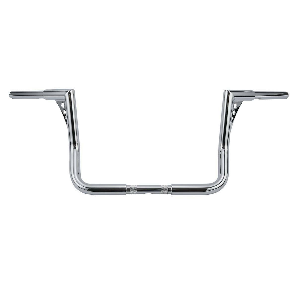 12" Rise Ape Hanger 1-1/4" Handlebar Fit For Harley Touring FL Dressers Baggers - Moto Life Products