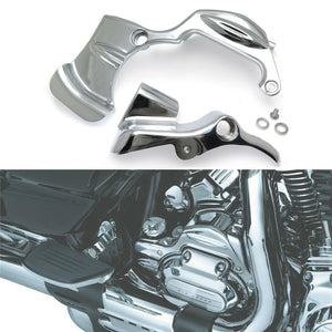 Chrome Transmission Shroud Cover For Harley Street Glide FLHX FLHXS CVO 09-16 - Moto Life Products