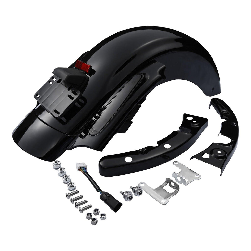 Fenders For Honda Fit Harley-Davidson Steel Rear Fenders Fenders Black ...