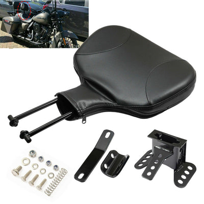 Black Driver Rider Backrest Fit For Harley Touring Road King Street Glide 09-UP - Moto Life Products