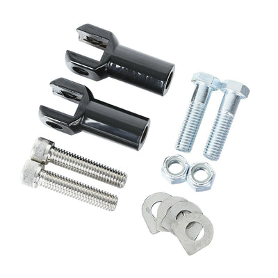 2.25" Passenger Foot Pegs Support Mount Clevis Kit Fit For Harley Softail 00-06 - Moto Life Products