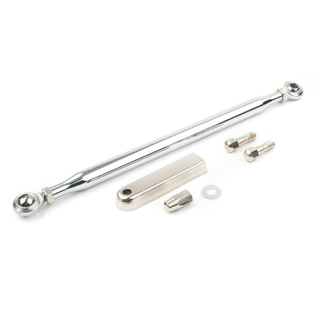 12"Round Shift Linkage Shifter Chrome for Harley Touring Electra Glide Road King - Moto Life Products