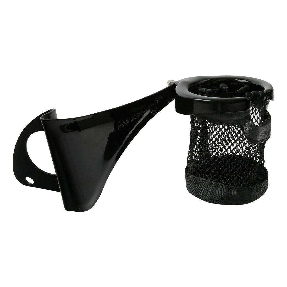 Rear Drink Cup Holder Passenger Fit For Harley Touring Street Road Glide 2014-Up - Moto Life Products