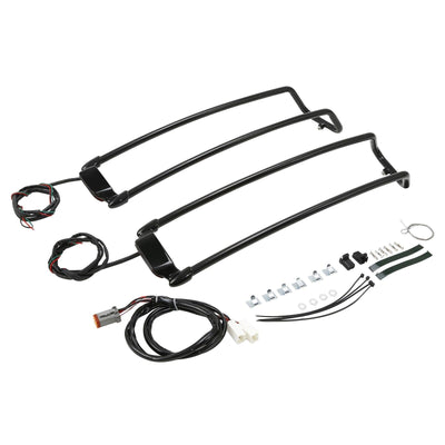 Hard Saddlebag Lid Rails Fit For Harley Touring CVO Electra Street Glide 94-13 - Moto Life Products