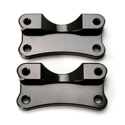 Black Front Fender Spacer Mount Fit For Harley Touring Road Electra Glide 14-21 - Moto Life Products