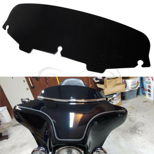 Motorcycle 5" Black Windsheild Windscreen  Fit For Harley Touring Electra Glide - Moto Life Products