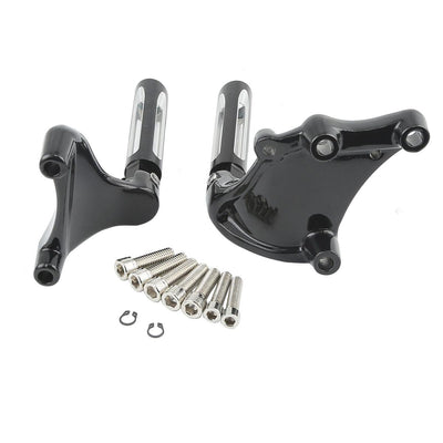 Rear Passenger Foot Pegs Mount Bracket For Harley Sportster 1200 Iron 883 14-22 - Moto Life Products