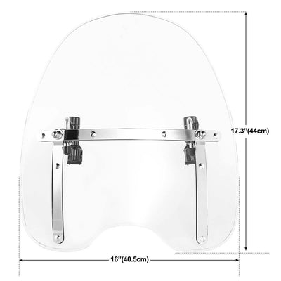 Windshield Windscreen Fit Fit For Harley Davidson Dyna Street Bob Low Rider FXDL - Moto Life Products