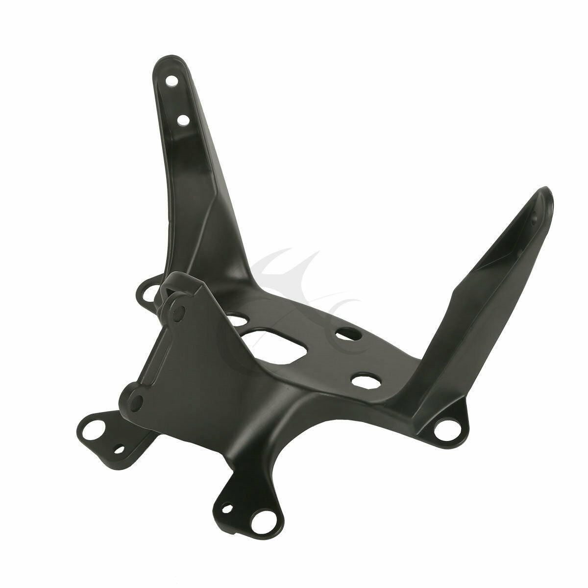 Black Upper Front Fairing Stay Bracket Fit For Yamaha YZF R6 YZFR6 1999-2002 02 - Moto Life Products