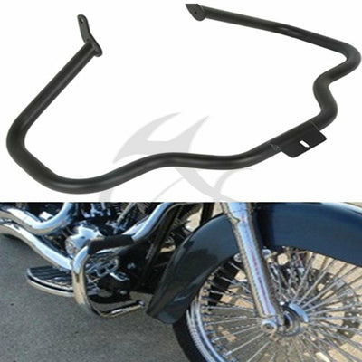 Mustache Highway Engine Guard Crash Bar Fit For Harley Softail 00-17 ChromeBlack - Moto Life Products