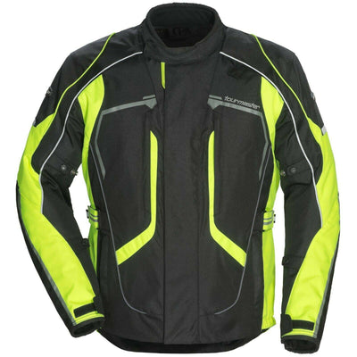Tourmaster Advanced Textile Motorcycle Jacket Men's Black/Hi-Viz - Moto Life Products