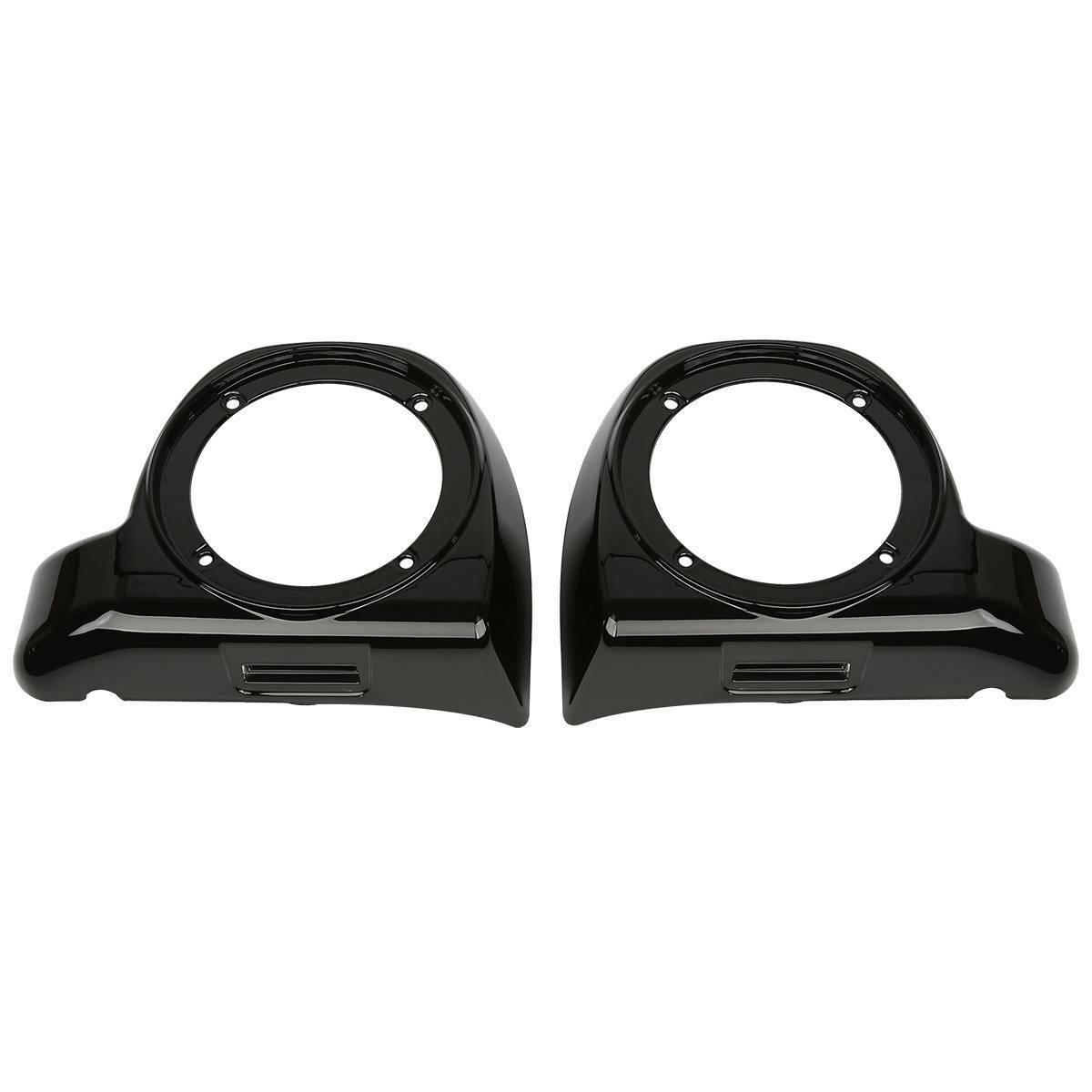 Lower Vented Fairing 6.5" Speakers Box w/ Enclosure For Harley Touring 14-22 15 - Moto Life Products
