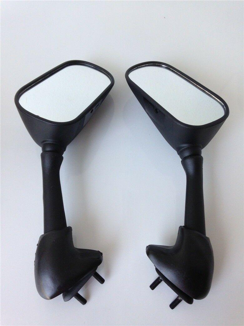 Black Mirrors Fit For 2003-2005 Yamaha Yzfr6 YZF-R6 /2006-2009 Yzfr6S YZF-R6S - Moto Life Products