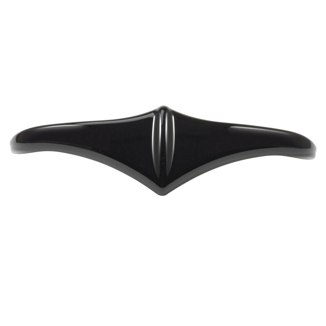 Black Front Fender Accent Edge Tip Trim Fit for Harley Touring Road Glide 98-19 - Moto Life Products