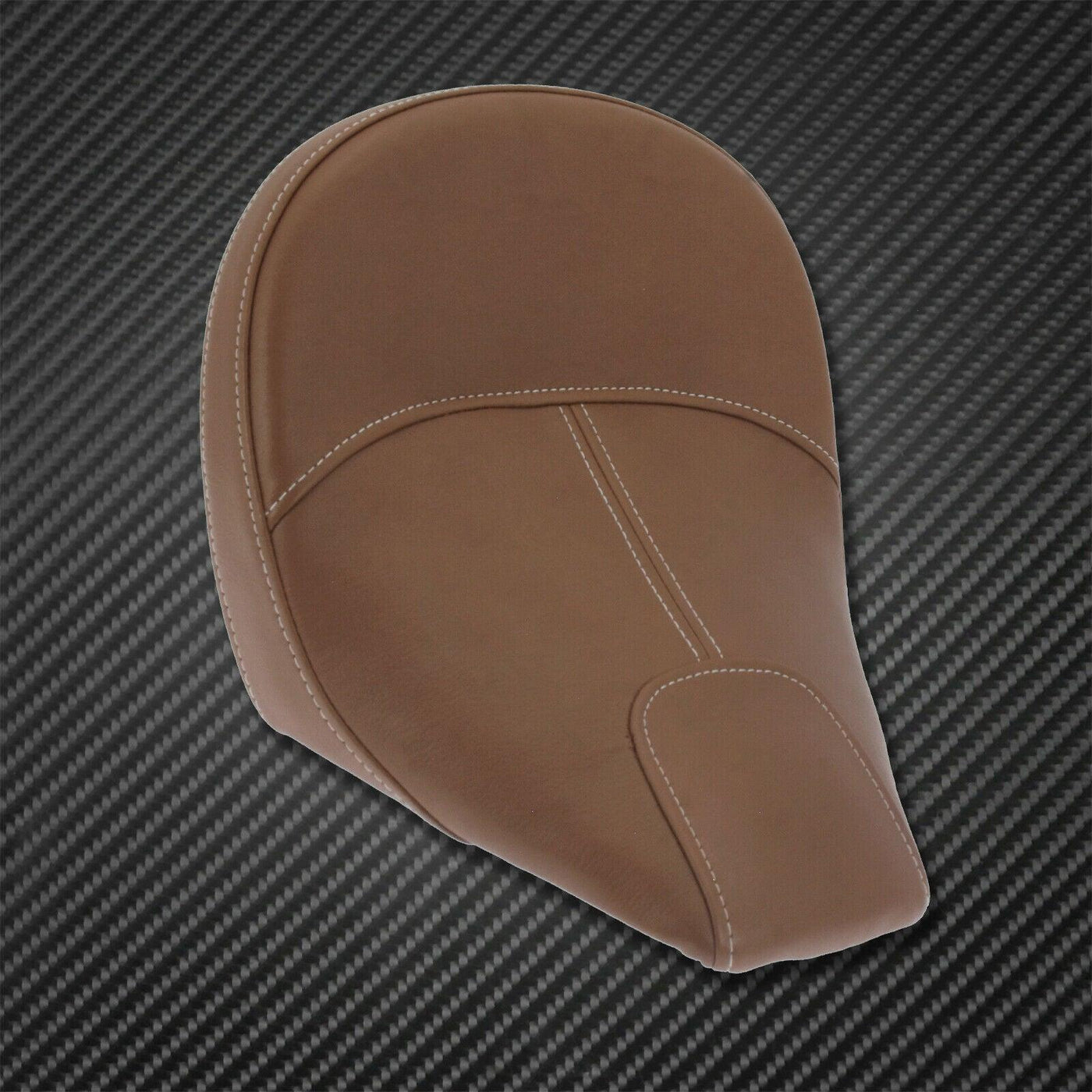Brown Front Driver Solo Seat Pillion Pad Fit For Indian Scout Sixty 2015-2020 - Moto Life Products
