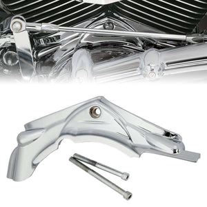 Chrome Cylinder Base Side Cover For Harley Electra Glide Road King 2007-2016 08 - Moto Life Products