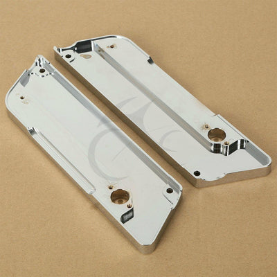 Chrome Hard Saddlebag Latch Covers Fit For Harley Touring Electra Glide 93-2013 - Moto Life Products