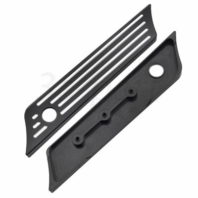 Black Saddlebag Latch Cover Fit For Harley Touring Street Glide Road King 14-22 - Moto Life Products