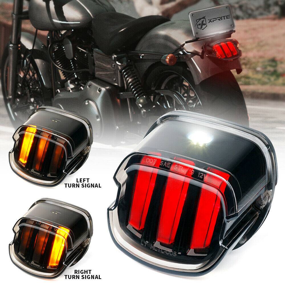 Xprite LED Tail Light Brake Turn Signal for Harley Touring Dyna Glide Sportster - Moto Life Products