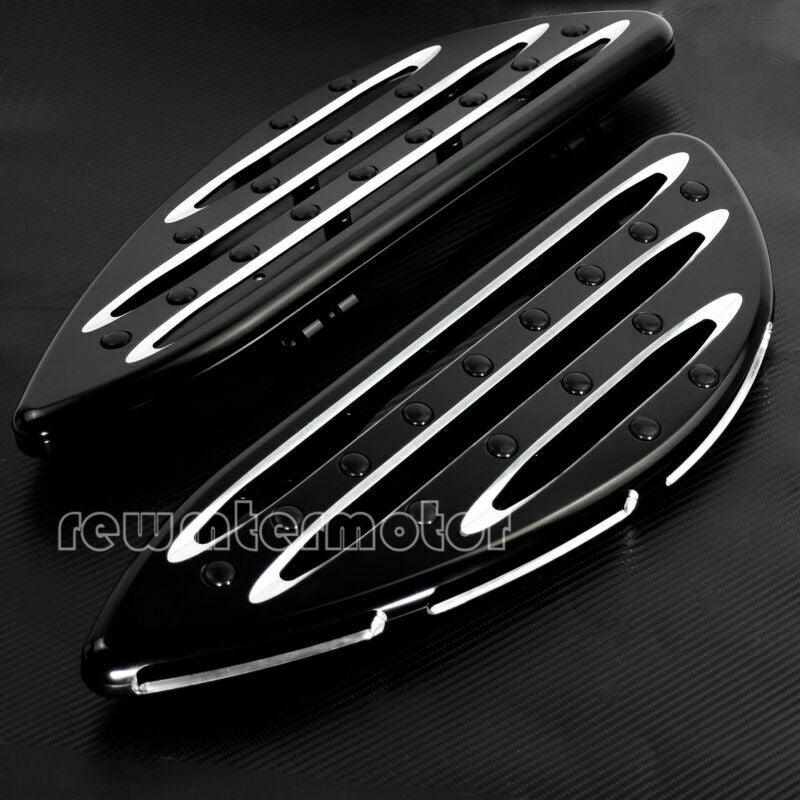 Driver Floorboards Fit For Harley Touring Softail Street Road Glide Fat Boy Dyna - Moto Life Products