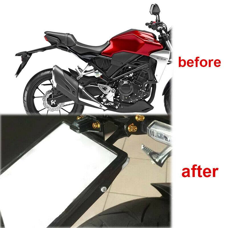 Tail Tidy Kit License Plate Holder Fit For Honda CB125R CB150R CB300R 2018-2021 - Moto Life Products