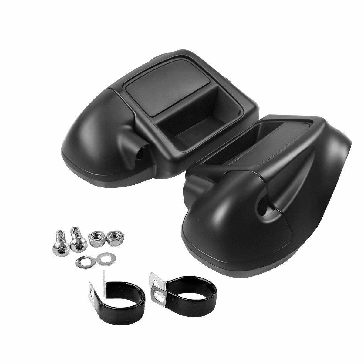 Matte Black Lower Vented Fairings Fit For Harley Touring Street Glide 2014-2022 - Moto Life Products