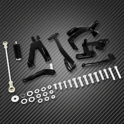 Standard Forward Control Kit Complete Levers Linkage Fit For Harley FXBB FXLR 18 - Moto Life Products