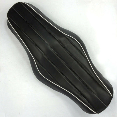 Passenger 2-up Vertical Stripes Style Leather Seat For 10-15 Harley XL1200X - Moto Life Products