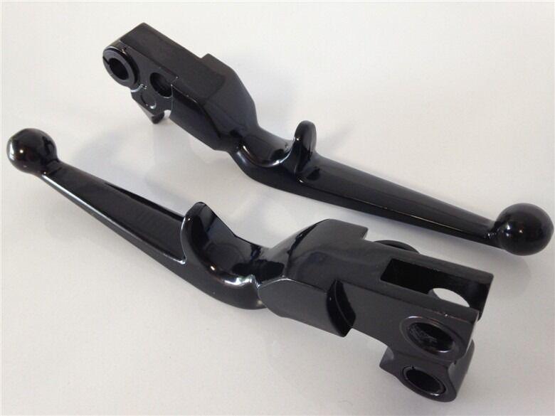 New Black Brake Clutch Lever For Harley Custom Flhr Road King Ultra And Touring - Moto Life Products