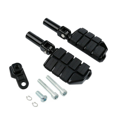 Passenger Foot Pegs & Mount Kit Fit For Harley Softail 12-Up FLS FLSS 08-11 US - Moto Life Products