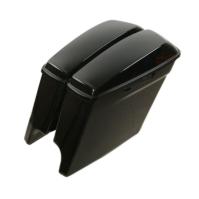 5" Stretched Extended Hard Saddlebags Fit For Harley Touring Road Glide 93-13 12 - Moto Life Products