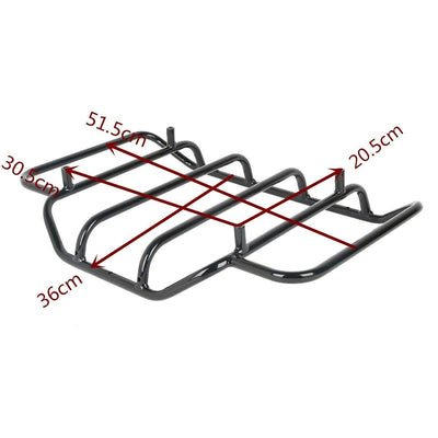 King Pack Trunk Pad Rack W/ Base Plate Fit For Harley Tour Pak Road Glide 09-13 - Moto Life Products