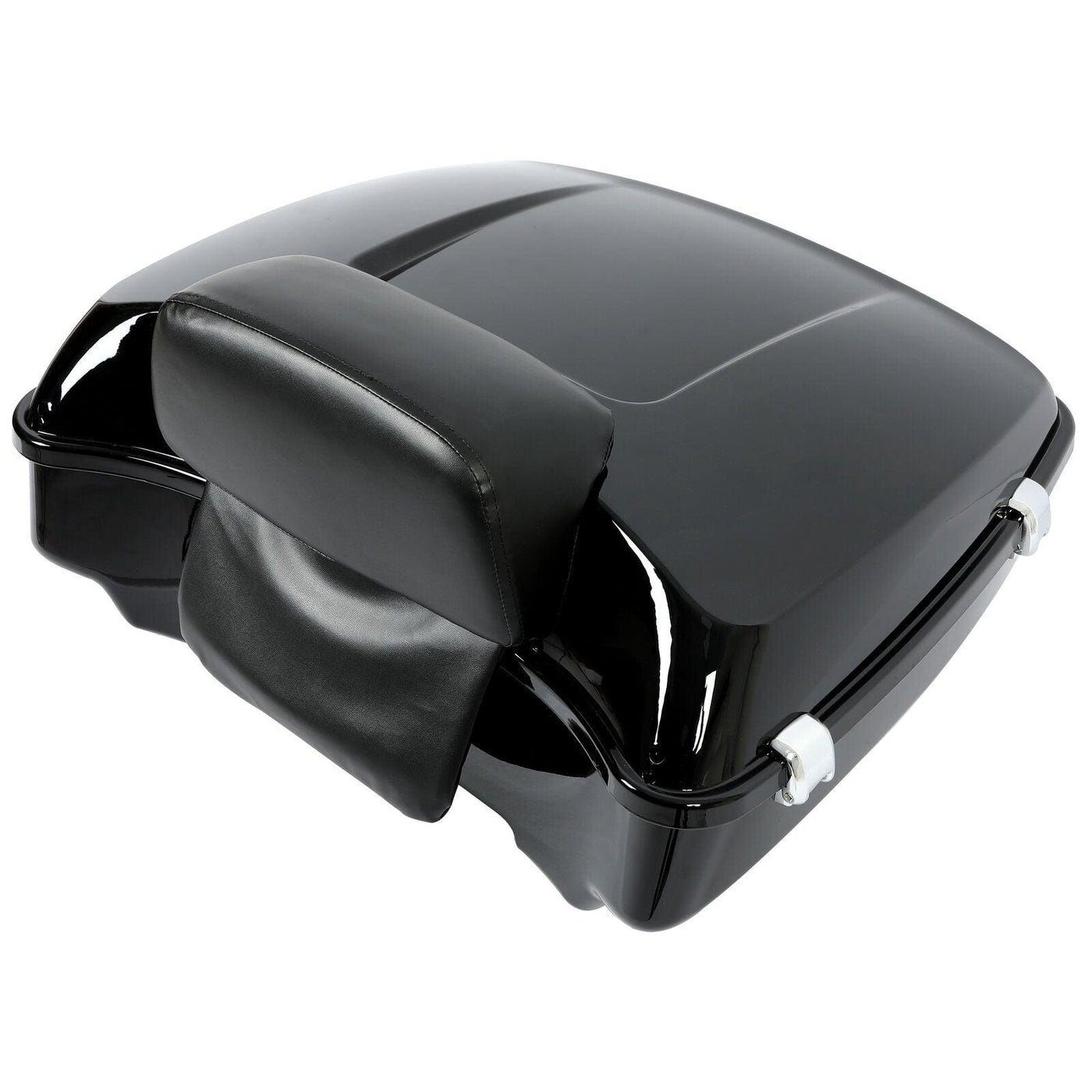 10.7''  Painted Chopped Trunk Tour Pack W/ Backrest For Harley 14-up Touring - Moto Life Products