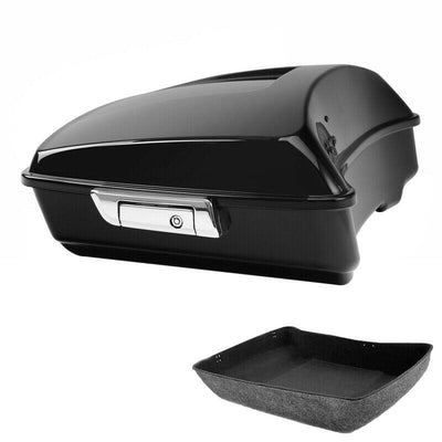 Chopped Pack Trunk Fit For Harley Tour Pak Road King Street Electra Glide 14-22 - Moto Life Products