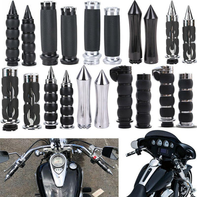 1" Motorcycle Hand Grips For Harley Touring Road King Glide Softail Sportster XL - Moto Life Products