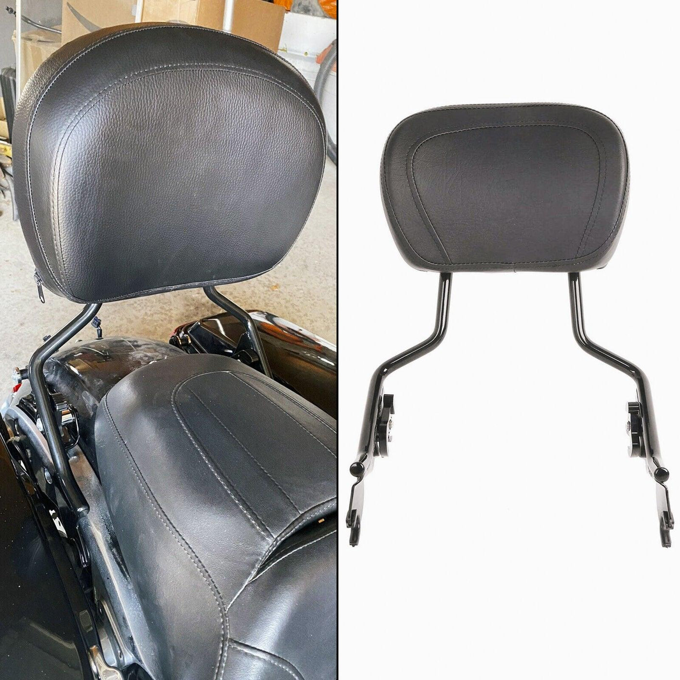 Detachable Backrest Sissy Bar For Harley Touring Street Glide Road King 09 2021 - Moto Life Products