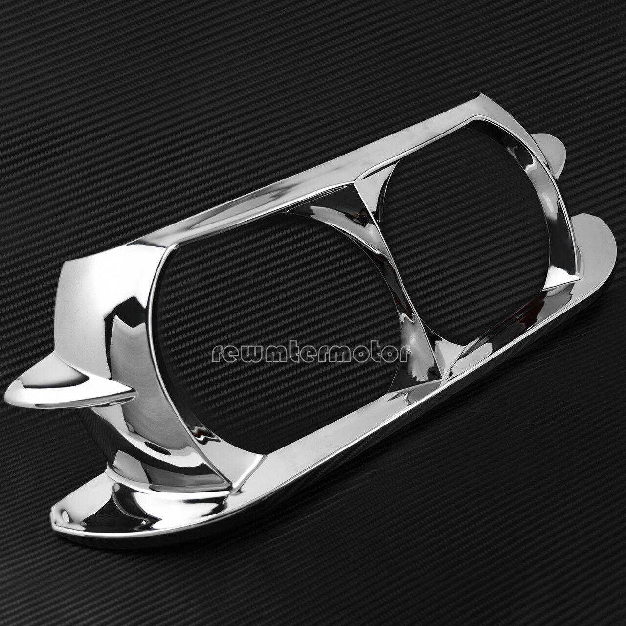 Chrome Headlamp Headlight Trim Cover Bezel Fit For Touring Road Glide 2015-2020 - Moto Life Products