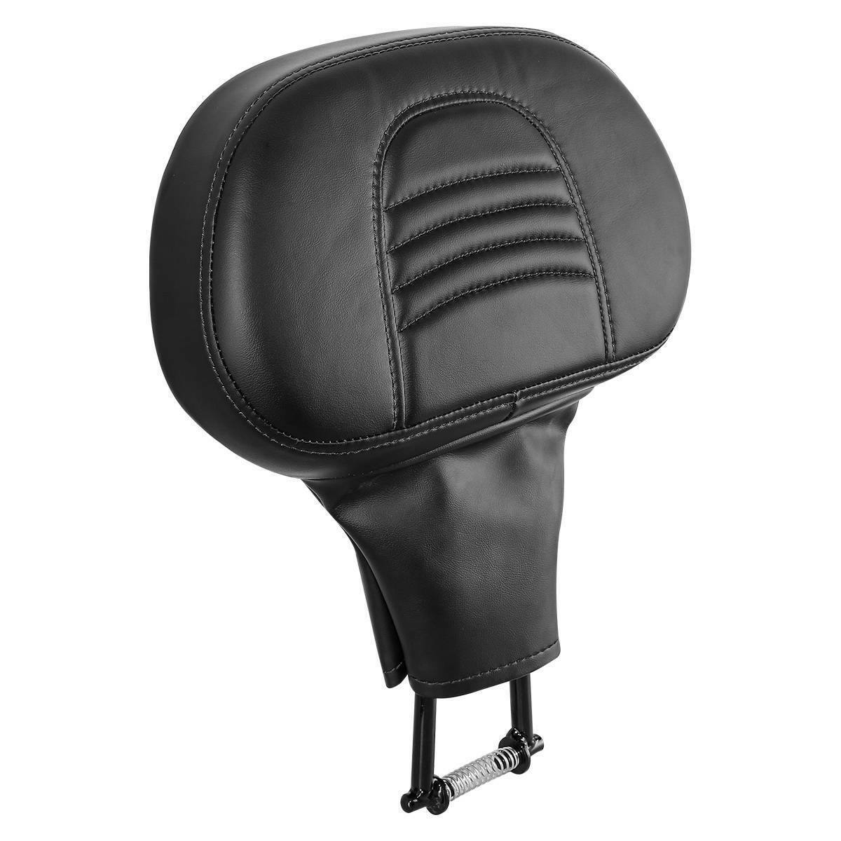 🔥 Synthetic Leather Driver Rider Backrest Pad Fit For Harley Street Glide 09-21 - Moto Life Products