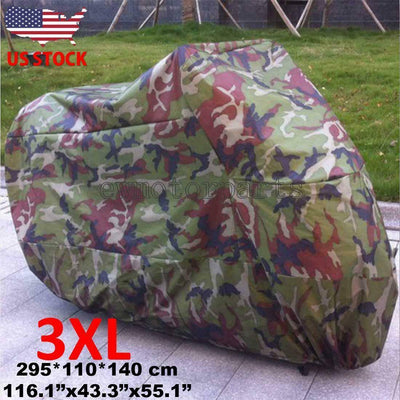 XXXL Camo Motorcycle Cover For Harley Davidson Road Electra Glide Ultra Classic - Moto Life Products