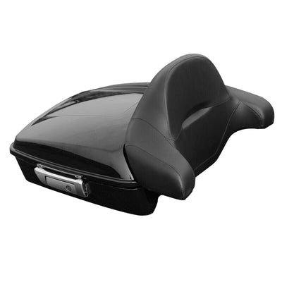 Chopped Trunk Pad w/ Mounting Rack Fit For Harley Tour Pak Road Glide 2014-2022 - Moto Life Products
